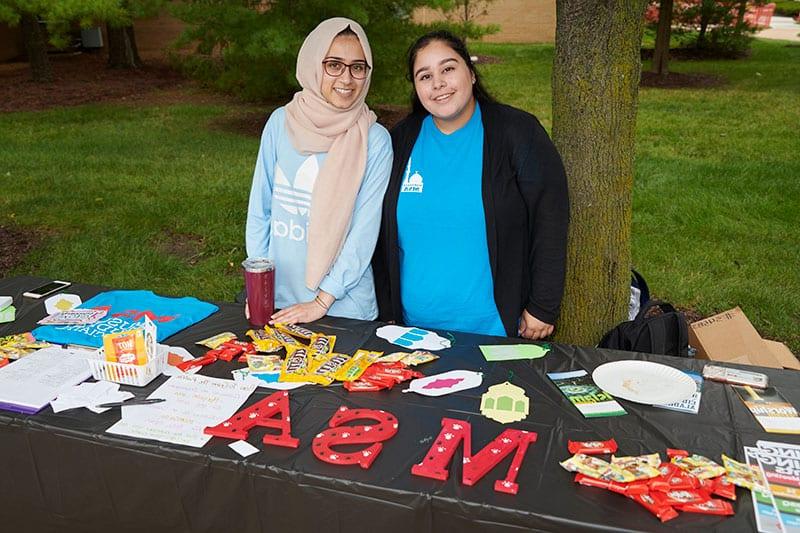 MSA students at Involvement Fair